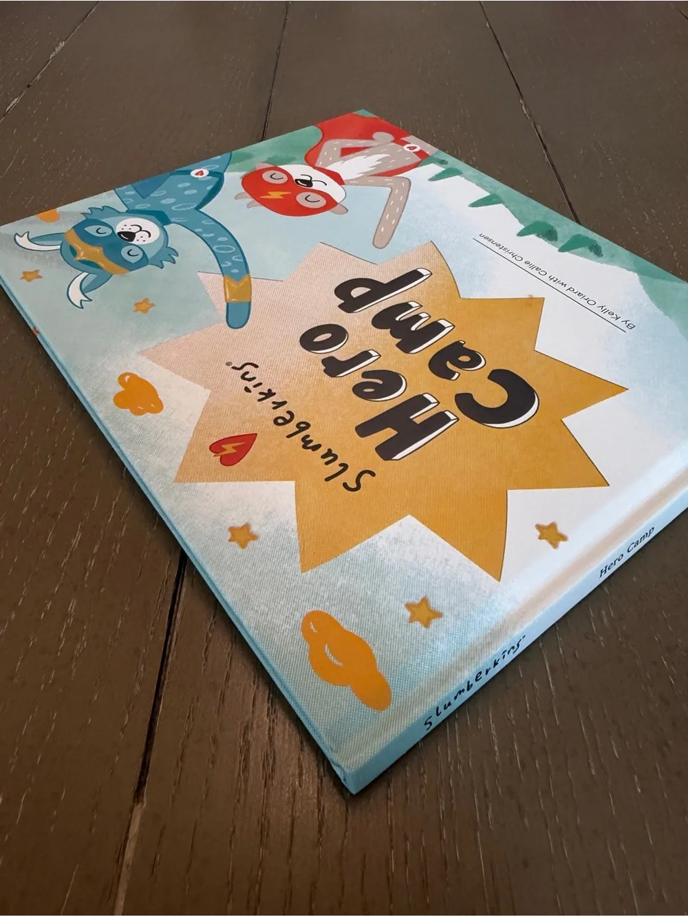 Slumberkins Hero Camp Book by Kelly Oriard • Toddler Learning Book/Toys